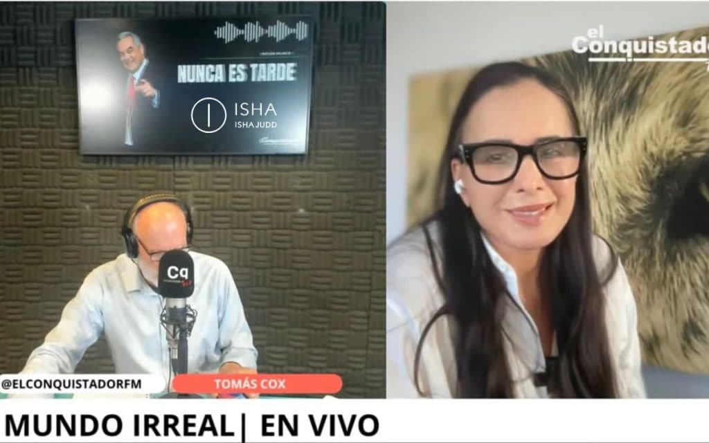 Descubre con Isha Judd y Tomás Cox el sistema de unificación para aquietar la mente, vivir en gratitud y sus planes de visita a Chile.