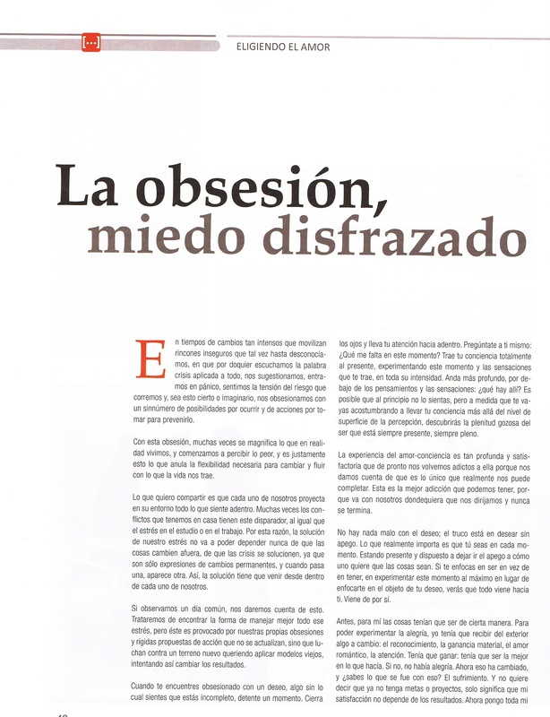 Revista B-NICE, Chile Isha, del miedo al amor Febrero 2012
