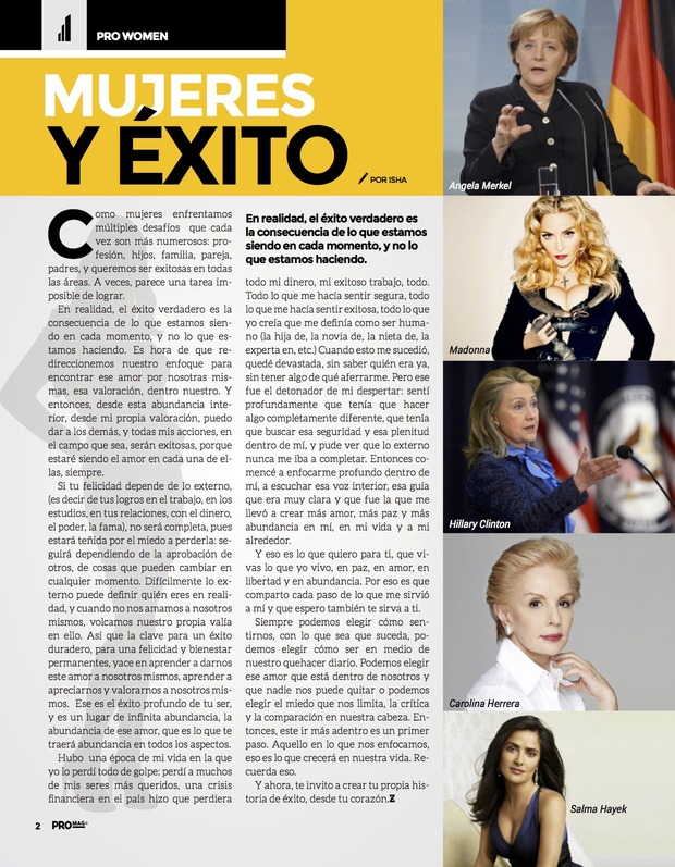 Mujeres y éxito