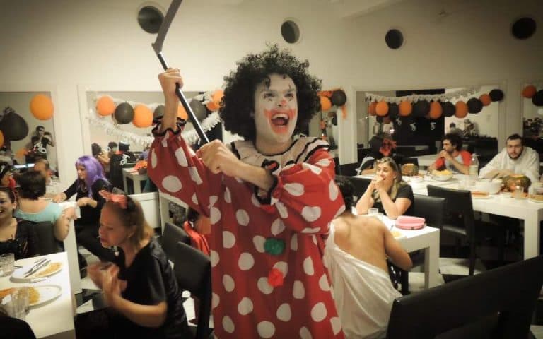 Fiesta de Halloween en la I Uruguay
