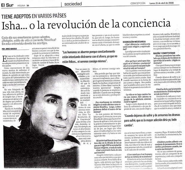 Diario El Sur, Chile