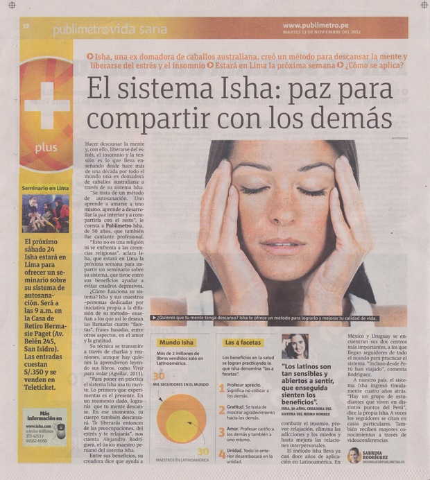Diario Publimetro, Perú