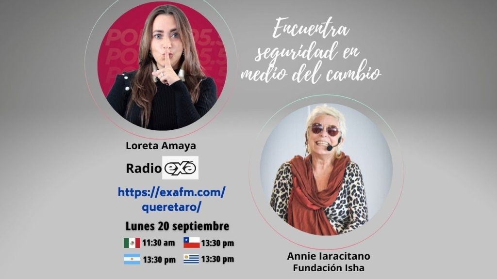 Annie Iaracitano Radio Exa Fm Seguridad en medio del cambio. 20 de Septiembre 2021.