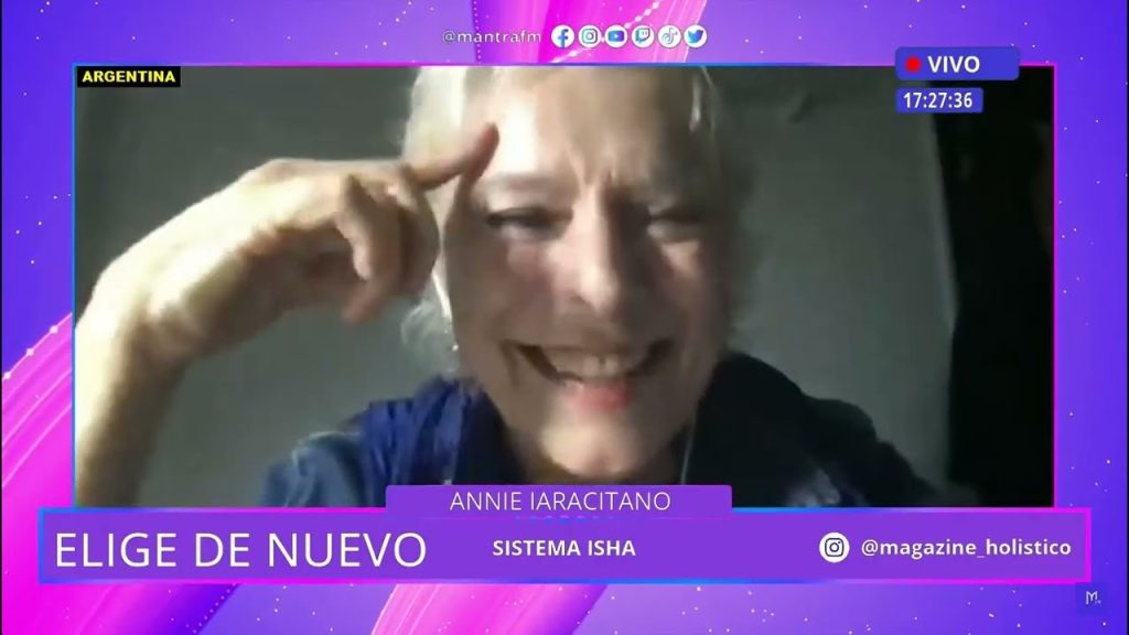 Entrevista a Annie Iaracitano en Radio @MagazineHolisticoEDN de Argentina