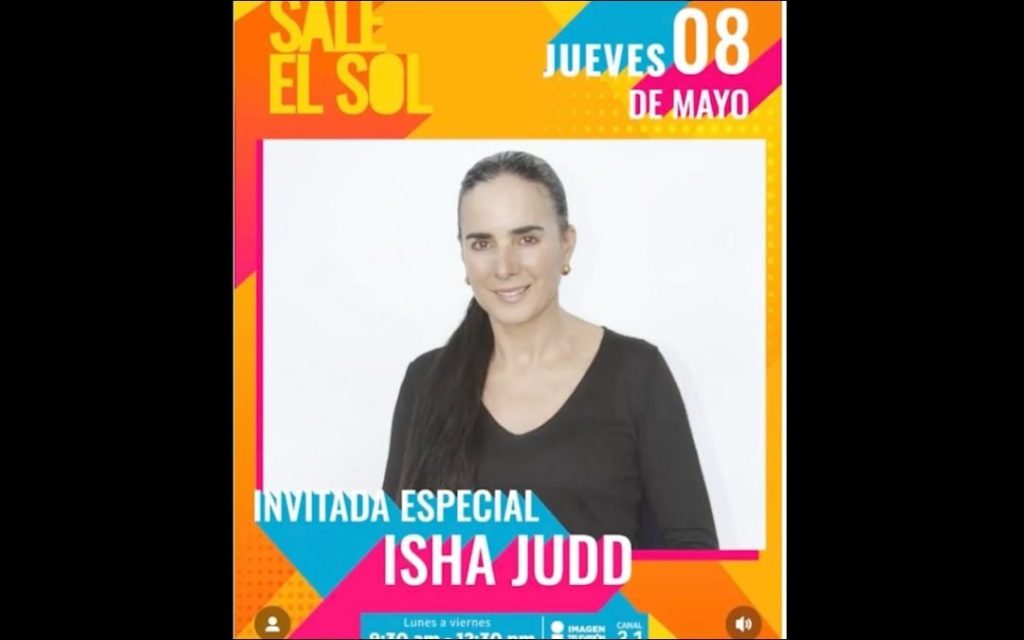 Isha en sale el sol México 2025