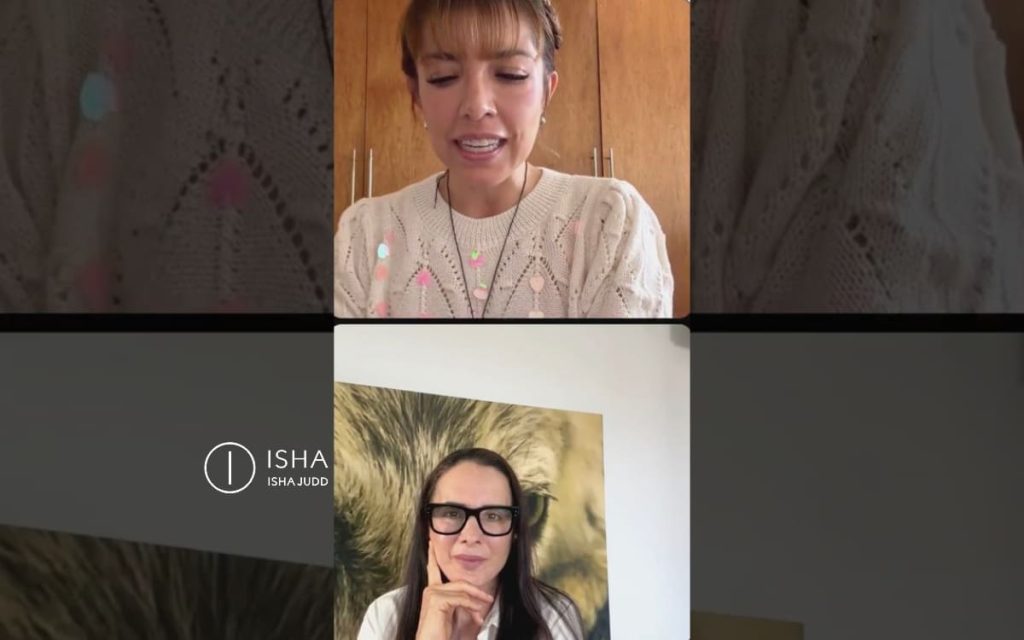 IG Live plática con Isha Judd y Nora